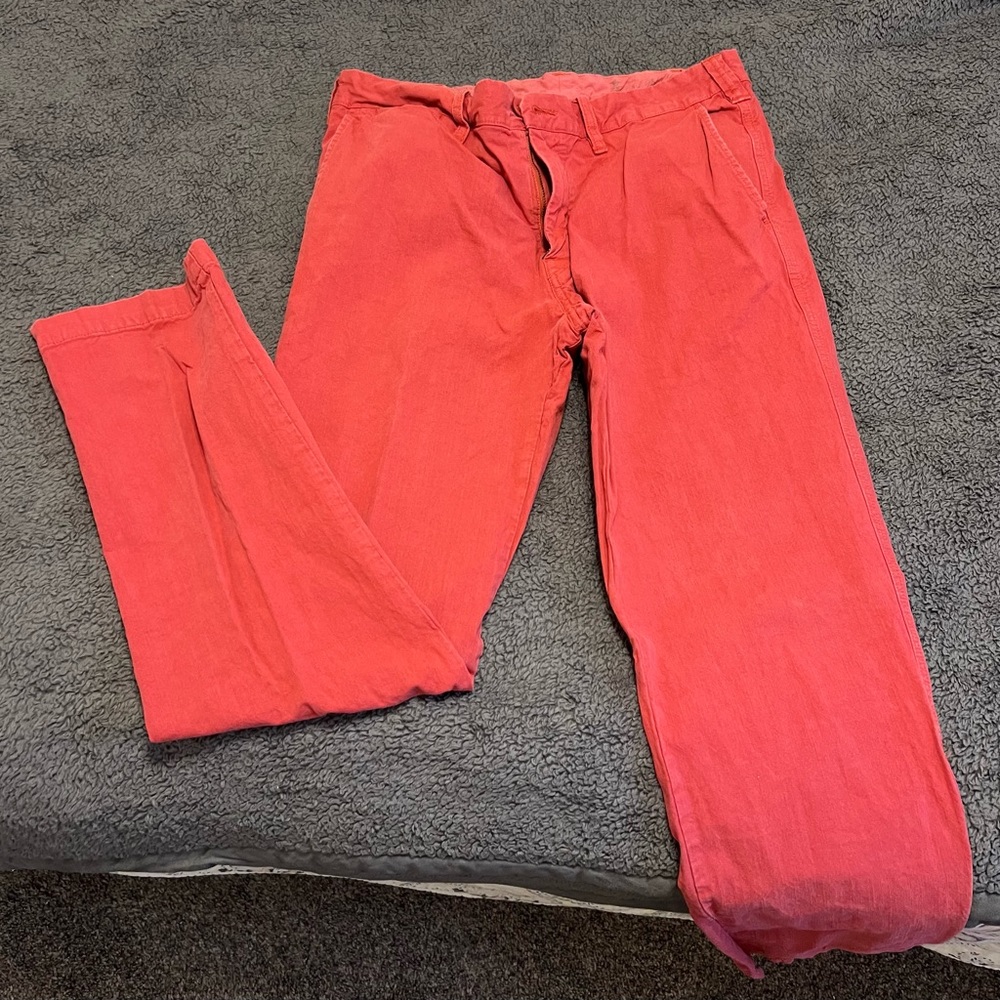 Men’s Polo by Ralph Lauren pants - red - size 34x32